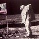 A 1969 photo showing Armstrong, or anyone, really, standing on the surface of the "moon."